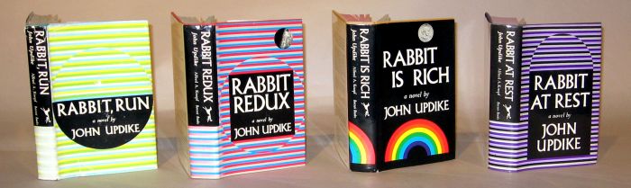 4 vols.  Updike, John [Complete