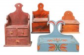 (4) Wall boxes to include hand
