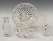 (4) WATERFORD CRYSTAL 8" BOWL,