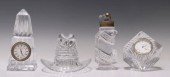 (4) WATERFORD CRYSTAL COWBOY H