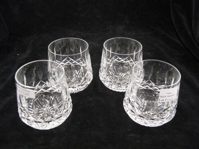 4 Waterford Crystal ''Lismore'' Old