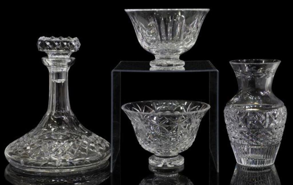 (4) WATERFORD SHIPS DECANTER,