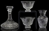 (4) WATERFORD SHIPS DECANTER,