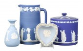 (4) Wedgwood Jasperware table