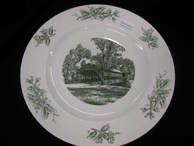 4 Wedgwood Porcelain Plates
