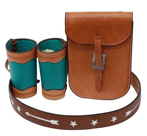 (4) WESTERN LEATHER ACCESSORIES