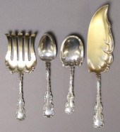 (4) WHITING MFG CO 'LOUIS XV'