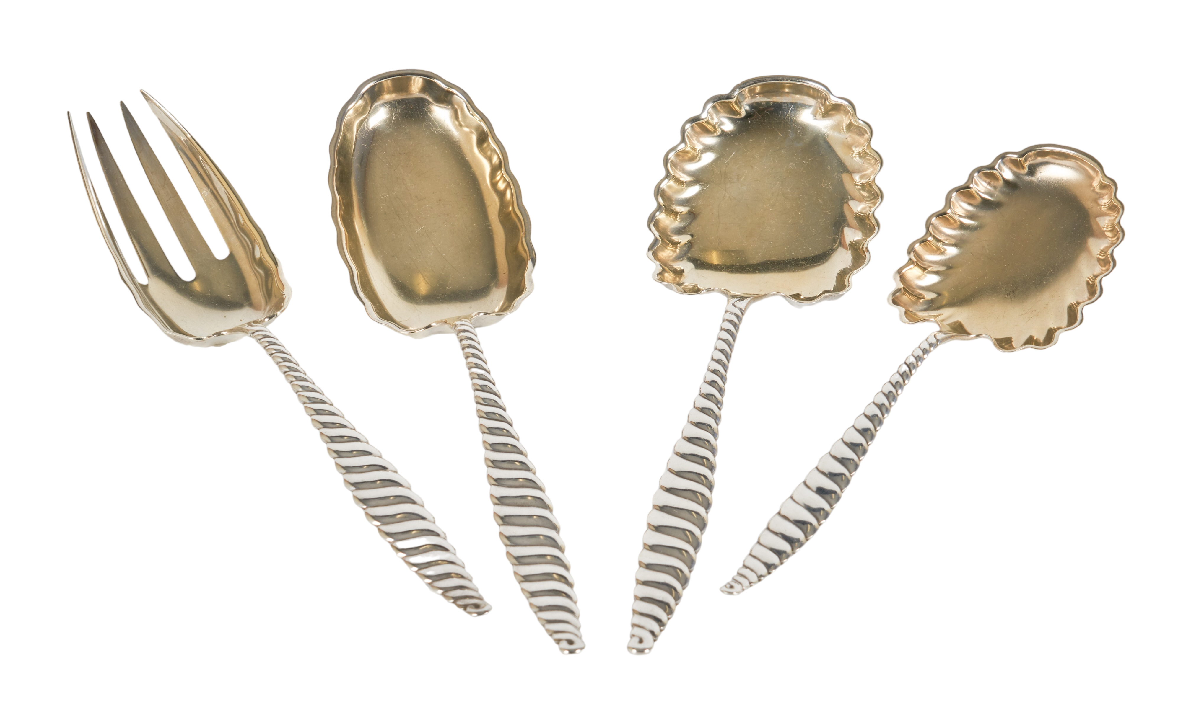 (4) Whiting Mfg. Co Sterling