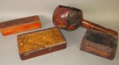 4 WOOD COLLECTIBLESca. 19th &