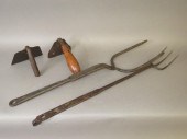 4 WROUGHT IRON KITCHEN UTENSIL