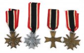 (4) WW2 GERMAN NAZI MERIT CROS