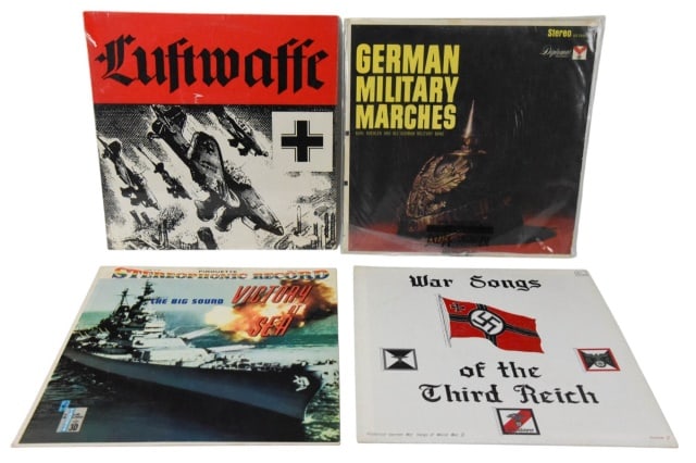 4 WWII GERMAN MUSIC RECORD