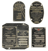 (4) WWII U.S. ARMY AIRFORCE AI