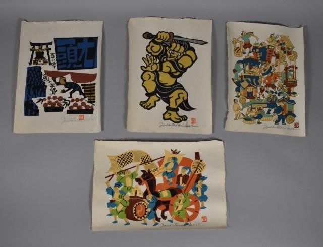 4 YOSHITOSHI MORI WOODBLOCK