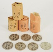 $40 1917-1964 SILVER 1/2 DOLLA