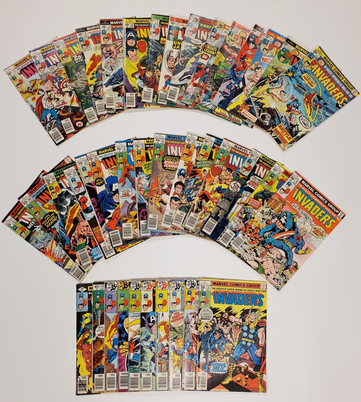 40 BRONZE AGE MARVEL THE INVADERS