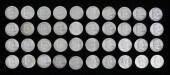 40 FRANKLIN HALF DOLLARS5 1953
