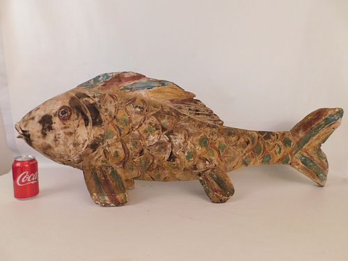 40 INCH FOLK ART FISH