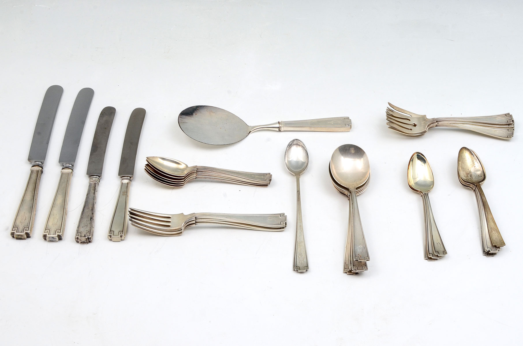 40 PC. GORHAM ''ETRUSCAN'' STERLING