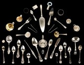 40 PCS. ASSORTED STERLING SILV