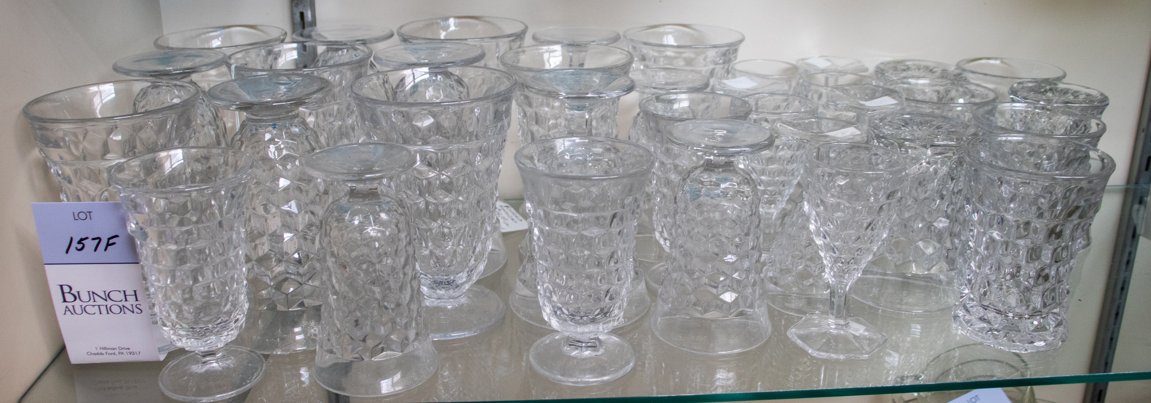 (40+) Pcs Fostoria American pattern