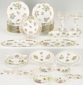 40 PCS. HEREND QUEEN VICTORIA