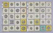 40 QUARTERS - 3 BARBER AND 37