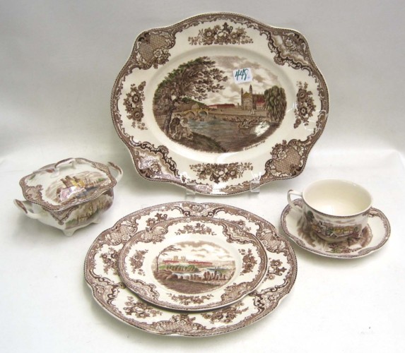 41 PIECE JOHNSON BROS. CHINA SET;