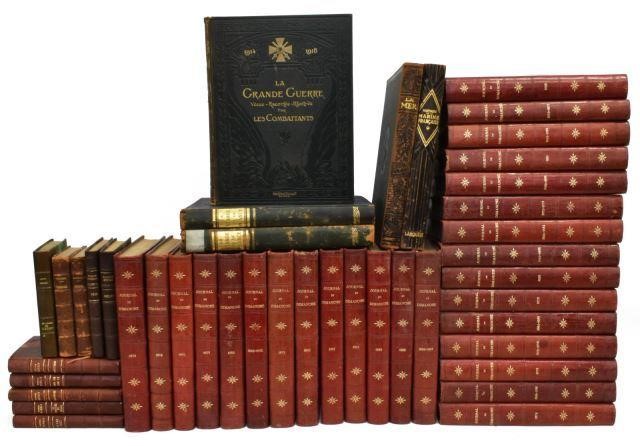 (42) COLLECTION OF FRENCH LIBRARY