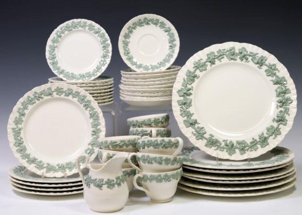(42) ENGLISH WEDGWOOD EMBOSSED