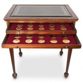 (42 PC) 24K GOLD PLATED STERLI