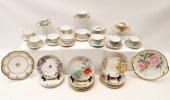 42 PC. LOT OF HAND PAINTED POR