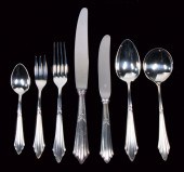 (42 PCS) WMF "FACHER" SILVER-P