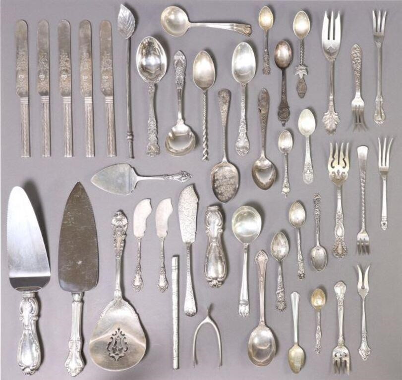 (43) ASSORTED STERLING SILVER