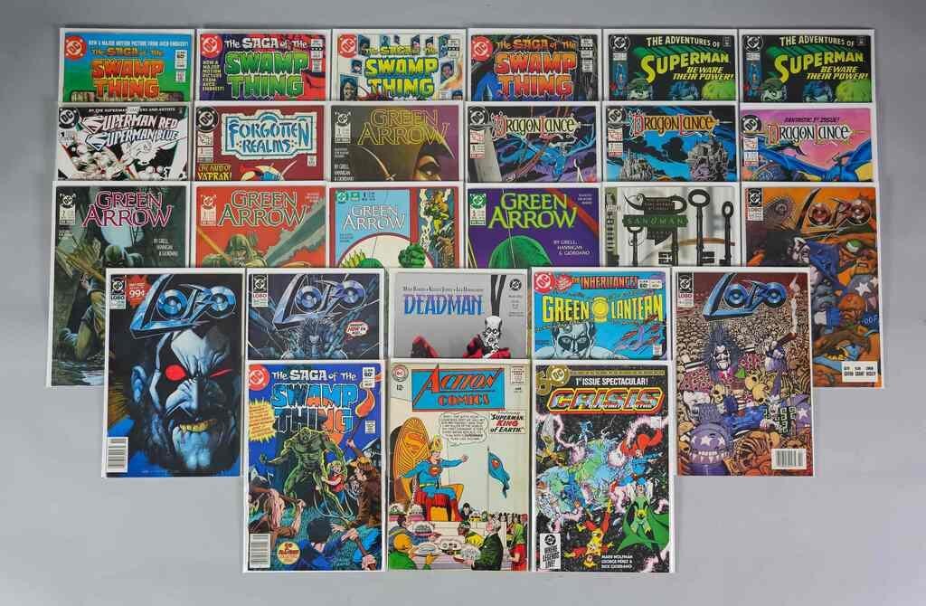 43 DC COMICS SWAMP THING SUPERMAN