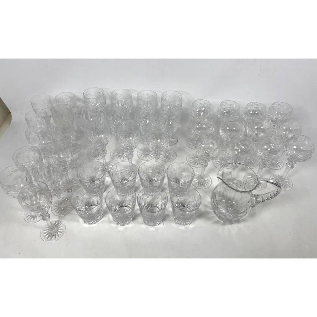 43 Pc ROGASKA Country Garden etched