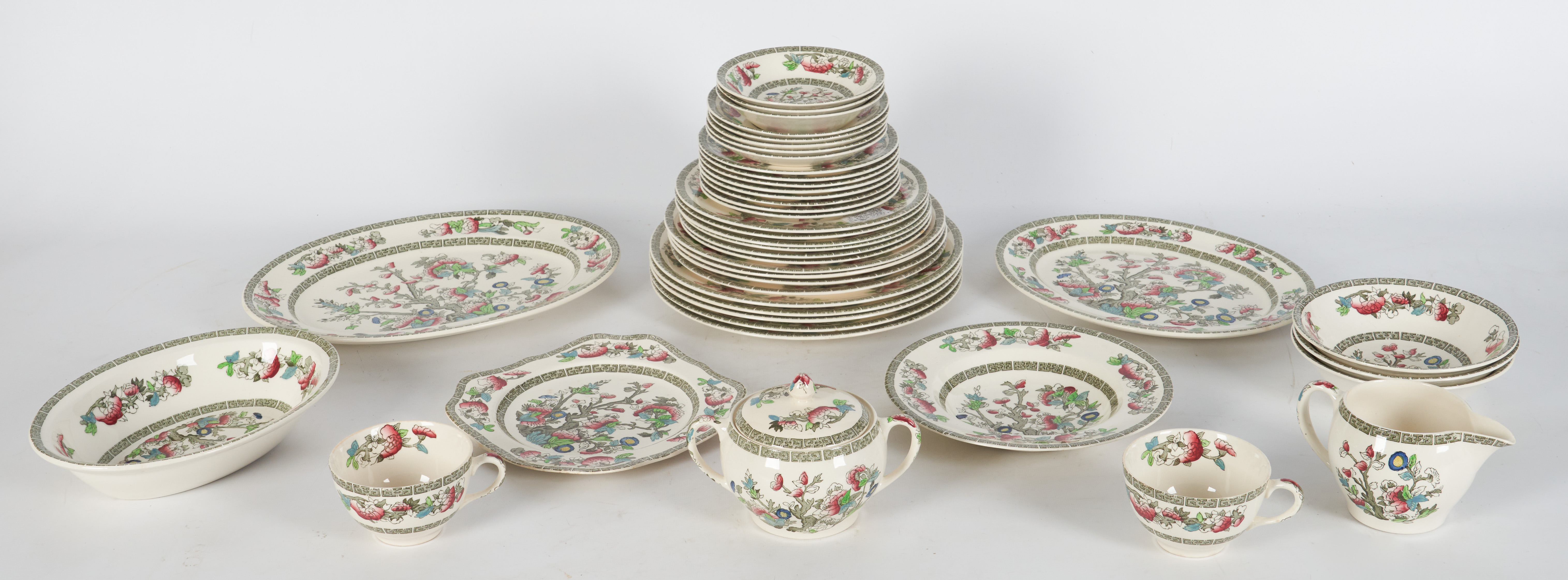 (43) Pcs Johnson Bros porcelain