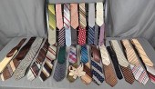 43 Vintage Men's Ties, most ar
