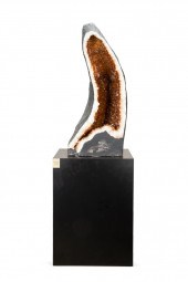 43.5" CITRINE CATHEDRAL ON BLA
