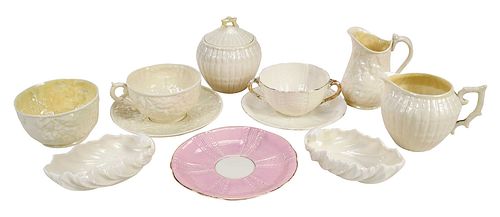 44 PIECE SET OF BELLEEK OPALINE