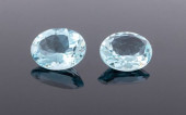 4.40 CTTW. PAIR OF LOOSE OVAL