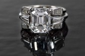 4.49CT. EMERALD CUT DIAMOND RI