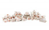 44PCS HEREND 'CHINESE BOUQUET'