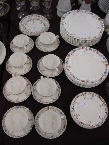 45 pcs. Copeland Spode ''Wicker