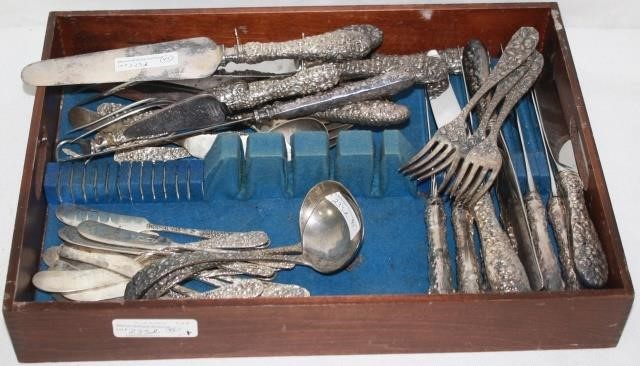 45-PIECE STERLING SILVER FLATWARE