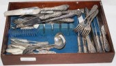 45-PIECE STERLING SILVER FLATW