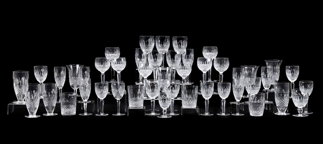 45 PIECE WATERFORD CRYSTAL