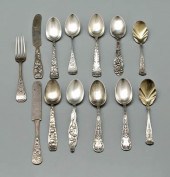 45 pieces assorted sterling fl