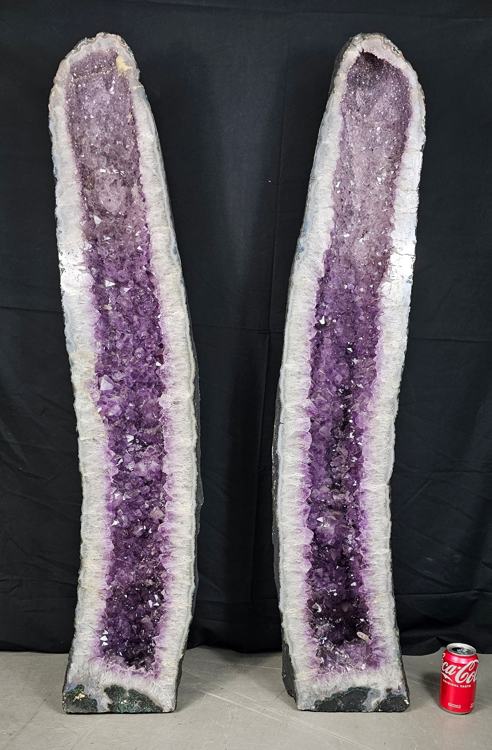 45" TALL AMETHYST CRYSTAL CATHEDRAL