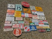 (45) VINTAGE SIGNS RELATED TO